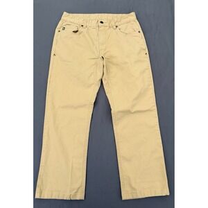 Stio Pants Mens Size 32X25 Canvas 5 Pocket Barren Butte‎ Active Outdoor Workwear